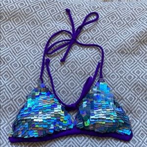Sequin Victoria’s Secret bikini top